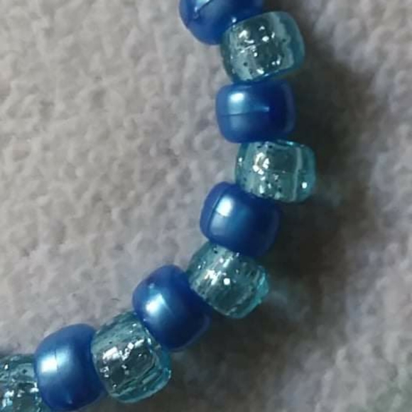 blue kandi bracelet - Picture 3 of 4